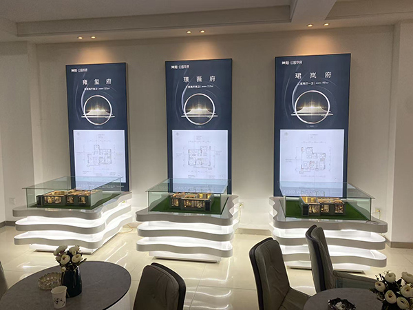 白银坤阳华府地产格尔木户型模型