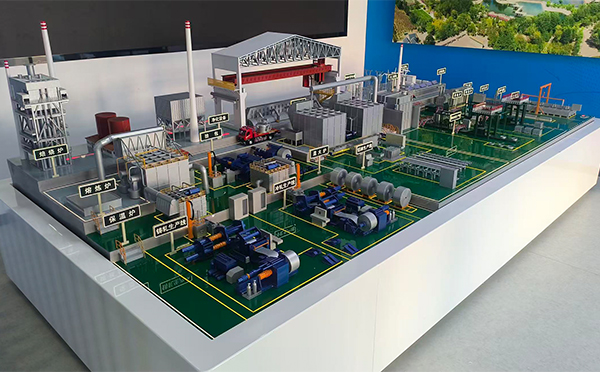 酒钢集团东铝厂-铝材生产线格尔木机械模型 酒钢集团东铝厂-铝材生产线格尔木机械模型