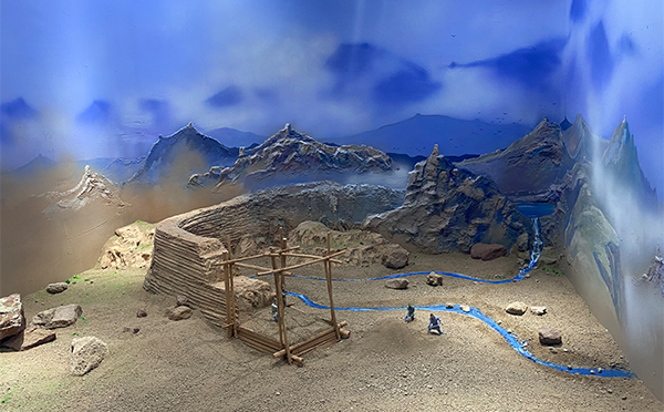 永昌长城文化中心-汉代古长城修筑场景复原 永昌长城文化中心-汉代古长城修筑场景复原